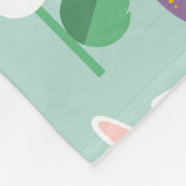 Spring Picnic Blanket Fleecedecke (Ecke)