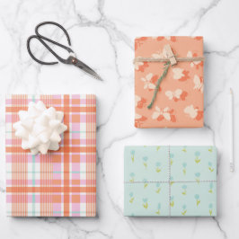 Spring Picnic Gift Wrap (Stil 2) Geschenkpapier Set