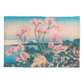 Spring Picnic unter den Blume des Kirschbaums Mont Kissenbezug (Rückseite)