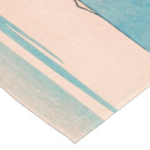 Spring Picnic unter den Blume des Kirschbaums Mont Kurzer Tischläufer (Ecke)