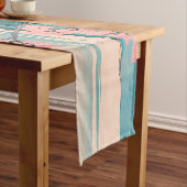 Spring Picnic unter den Blume des Kirschbaums Mont Kurzer Tischläufer (Beispiel)