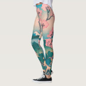 Spring Picnic unter den Blume des Kirschbaums Mont Leggings (Links)