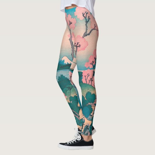 Spring Picnic unter den Blume des Kirschbaums Mont Leggings (Links)