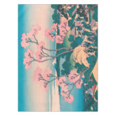 Spring Picnic unter den Blume des Kirschbaums Mont Tischdecke (Vorderseite)