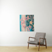 Spring Picnic unter den Blume des Kirschbaums Mont Wandteppich (Beispiel)