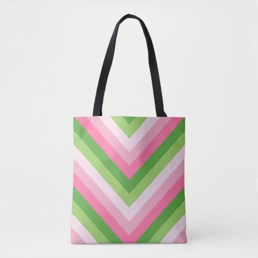 Spring Picnic Zickzack Tasche (Vorderseite)