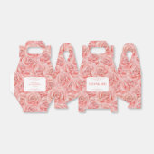 Spring Pink Roses Blossom Floral Vielen Dank Geschenkschachtel (Ungefaltet)