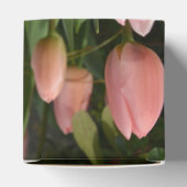 spring pink tulip and yellow daffodil flowers geschenkschachtel (Oben)