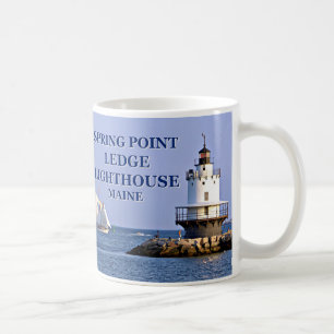 Spring Point Ledge Lighthouse, Maine Tasse