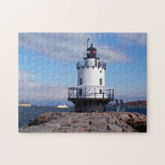 Spring Point Lighthouse, Maine Puzzle (Horizontal)