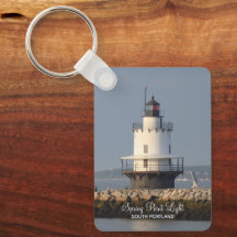 Spring Point South Portland Maine Lighthouse