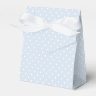 Spring Polka Dots Klassiker Puderblau Geschenkschachtel