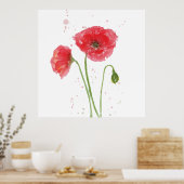 Spring Poppies Poster (Küche)