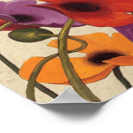 Spring Poppies Poster (Ecke)