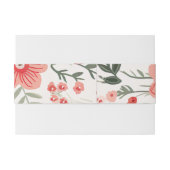 Spring Poppies Wedding Invitation Suite Bly Band (Rückseitenbeispiel)