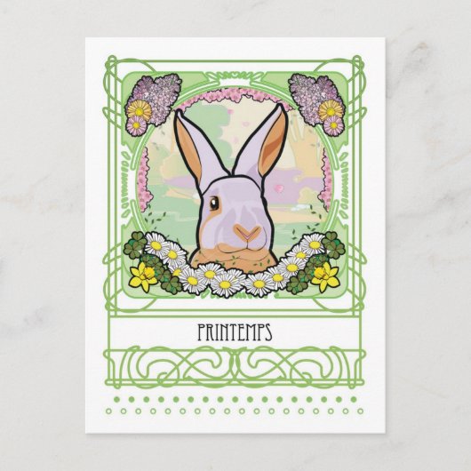 SPRING POST CARD POSTKARTE (Vorderseite)