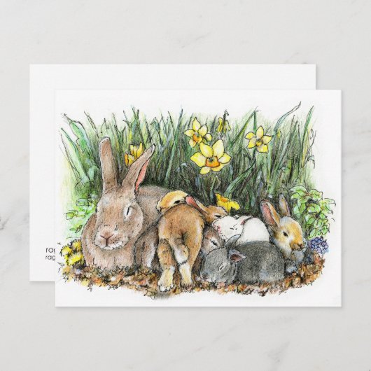 SPRING POSTKARTE (Vorne/Hinten)