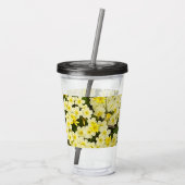 Spring Primroses Acrylic Tumbler Acryltrinkbecher (Rückseite)