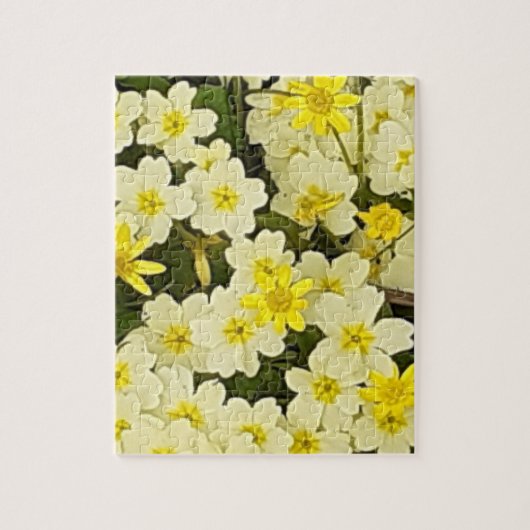 Spring Primroses Jigsaw Puzzle (Vertikal)