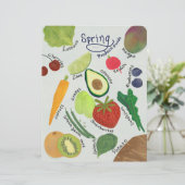 Spring Produce Guide  (Stehend Vorderseite)