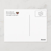 Spring Pysanka Postkarte (Rückseite)