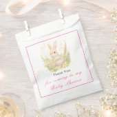 Spring Rabbit Baby Dusche Geschenktütchen (Ausgeschnitten)