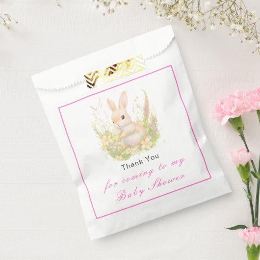 Spring Rabbit Baby Dusche Geschenktütchen (Versiegelt)