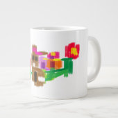 Spring Rabbit Jumbo-Tasse (Vorderseite Rechts)