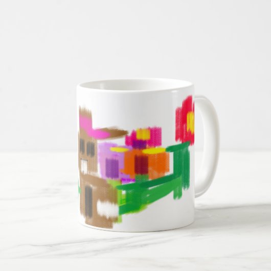 Spring Rabbit Kaffeetasse (VorderseiteRechts)