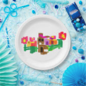 Spring Rabbit Pappteller (Party)