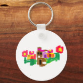 Spring Rabbit Schlüsselanhänger (Vorderseite)