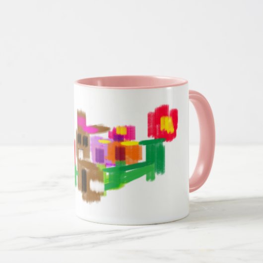 Spring Rabbit Tasse (VorderseiteRechts)