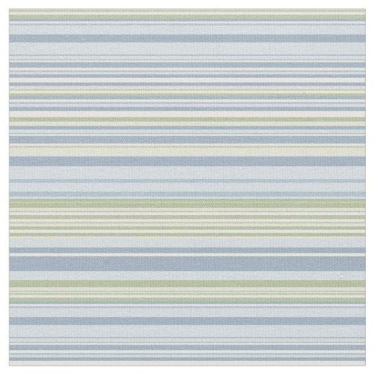 Spring Rain and Tropical Blue Stripes Stoff (Nahaufnahme)