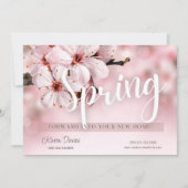 Spring Real Anwesen Marketing Postkarte (Vorderseite)