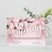 Spring Real Anwesen Marketing Postkarte (Stehend Vorderseite)