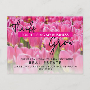 Spring Real Anwesen Marketing Postkarte Benutzer