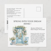 Spring Real Anwesen Postkarte (Vorne/Hinten)