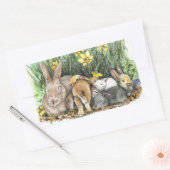 SPRING RECHTECKIGER AUFKLEBER (Umschlag)