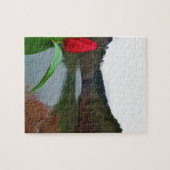 Spring Red Tulip at Lake Arrowhead Puzzle (Horizontal)