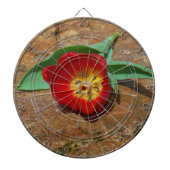 Spring Red Tulip Dartscheibe (vorne)