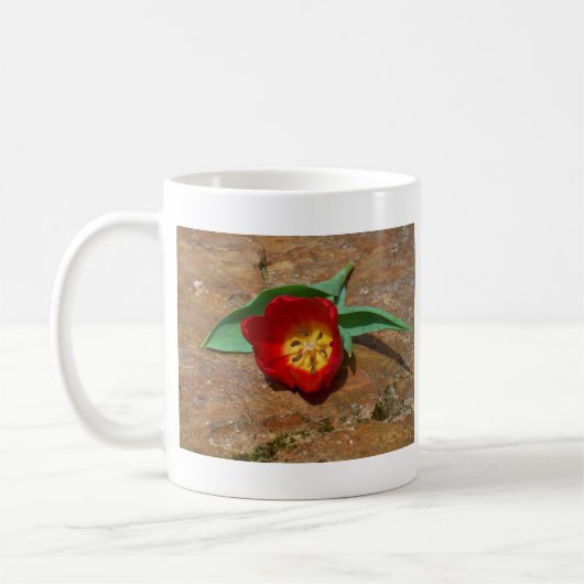 Spring Red Tulip Kaffeetasse (Links)