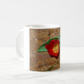 Spring Red Tulip Kaffeetasse (Vorderseite Links)