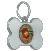 Spring Red Tulip Tiermarke (Vorderseite links)