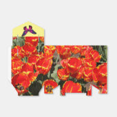 Spring Red Tulips Fevor Box Geschenkschachtel (Ungefaltet)