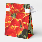 Spring Red Tulips Fevor Box Geschenkschachtel (Rückseite)