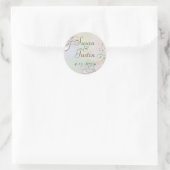 Spring Rhapsody Round Stickers (Tasche)