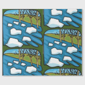 Spring River Geschenkpapier (Flach)