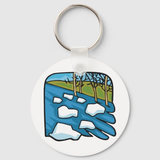 Spring River Schlüsselanhänger (Vorderseite)