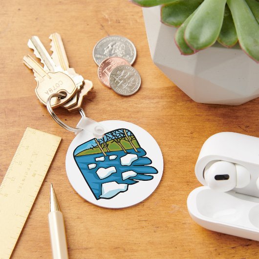 Spring River Schlüsselanhänger