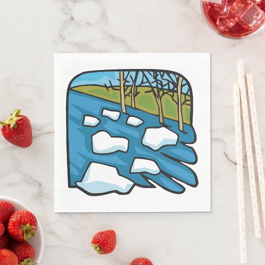 Spring River Serviette